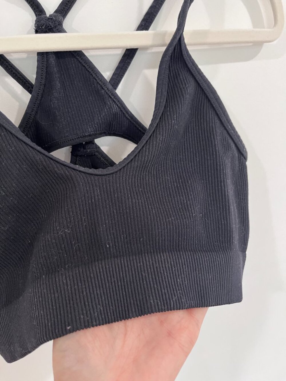 Free People Ribbed Racerback Bra - Picture 2 of 5